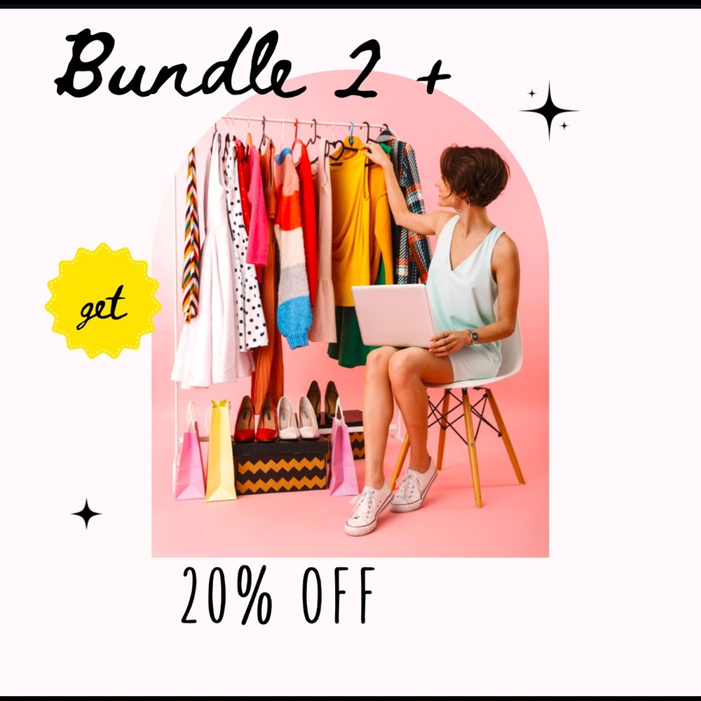 Sale Bundle 2+ items and get 20% off .